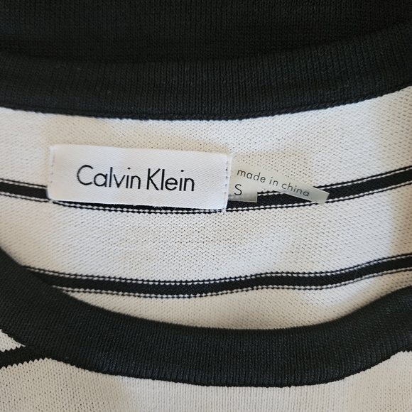 Calvin Klein black and white sheath dress - Picture 7 of 7